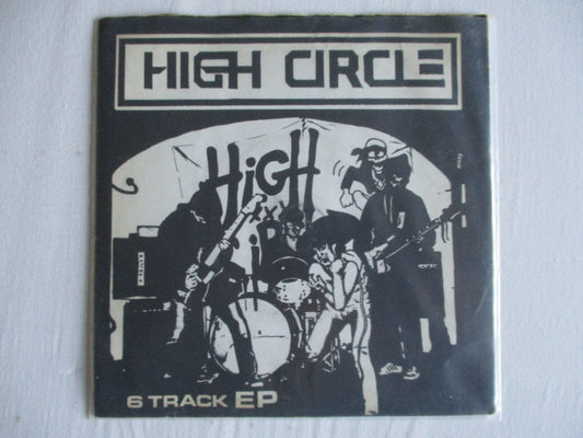 HIGH CIRCLE 6 track EP 7" G VG - Savage Amusement