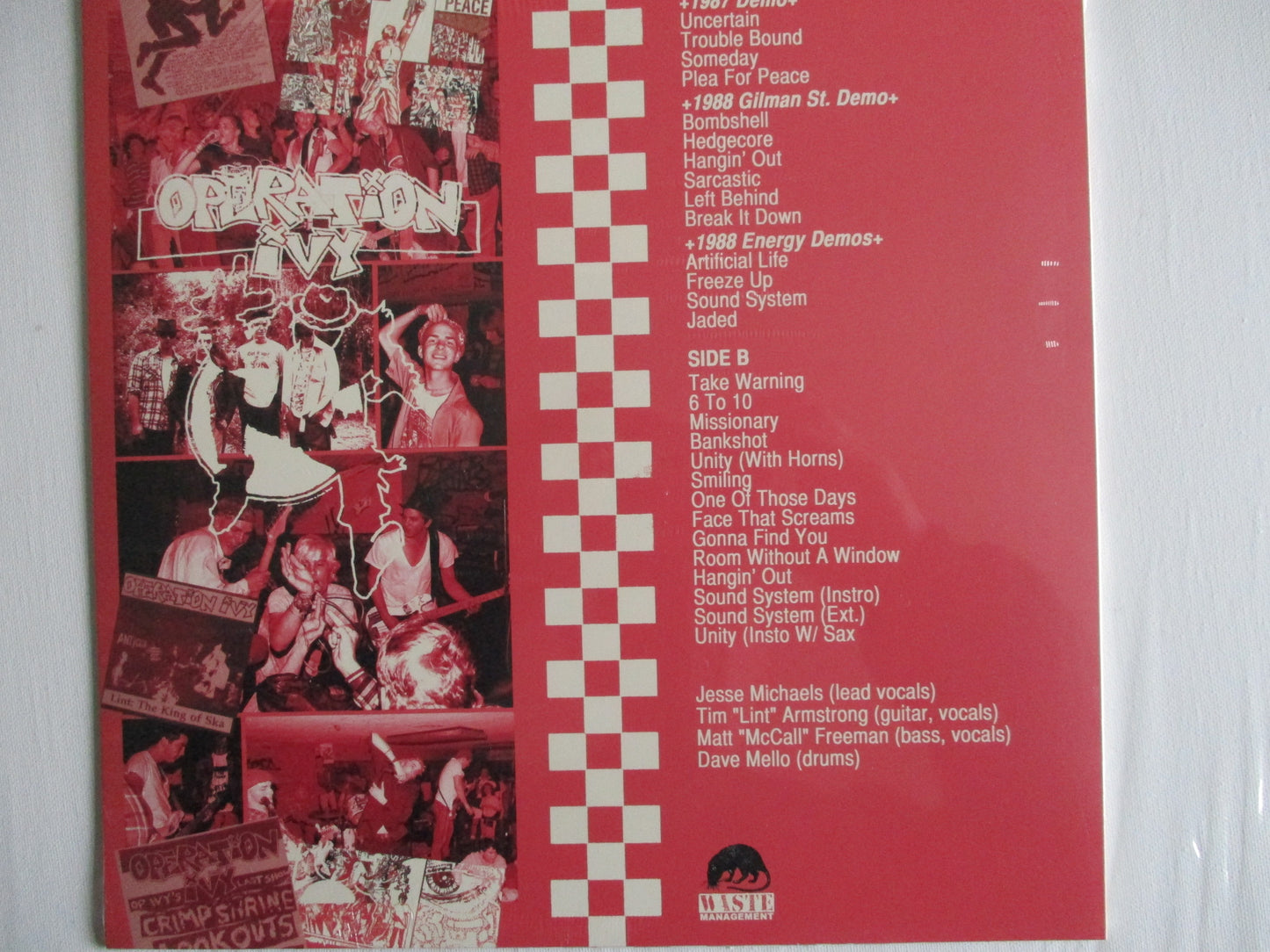 OPERATION IVY demos 1986 - 1988 LP