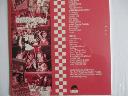 OPERATION IVY demos 1986 - 1988 LP