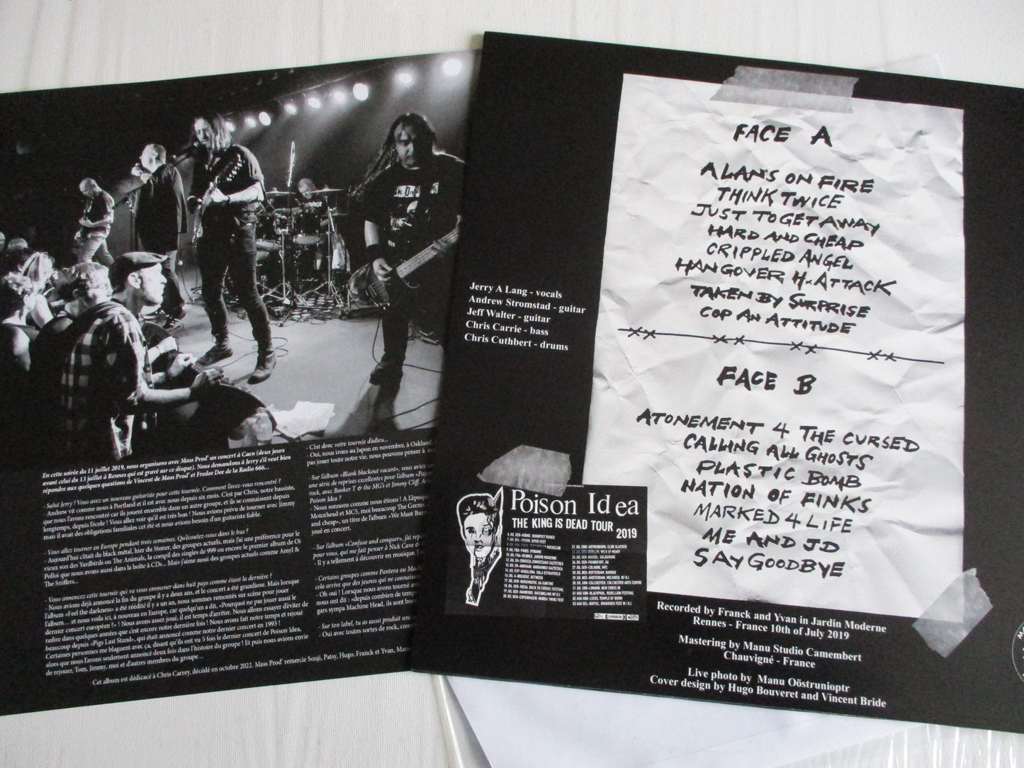 POISON IDEA last show in france LP