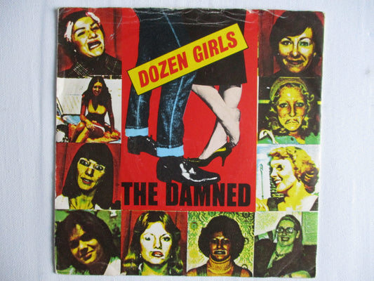 DAMNED dozen girls 7" G EX