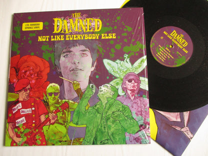 THE DAMNED not like everybody else LP sparkle vinyl