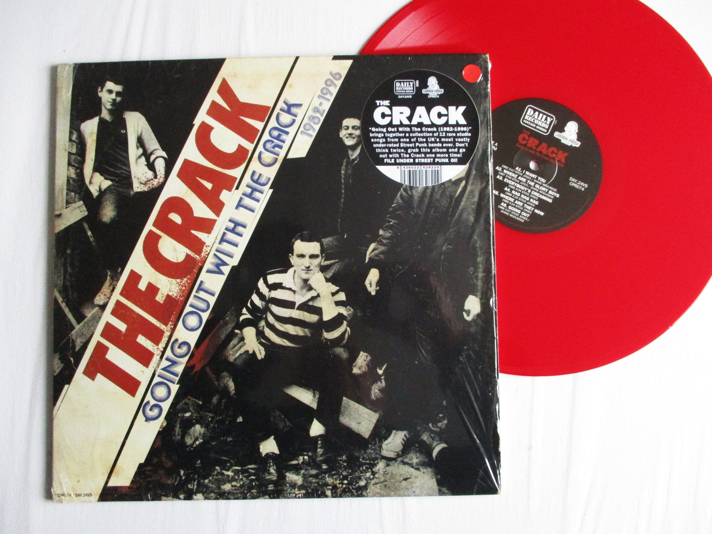 THE CRACK going out with the crack LP 200 only