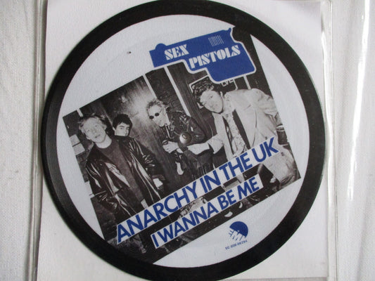 SEX PISTOLS anarchy in the UK 7" german -/VG+ 250 only