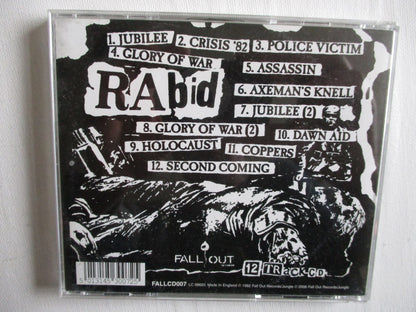 RABID bloody road to glory CD *
