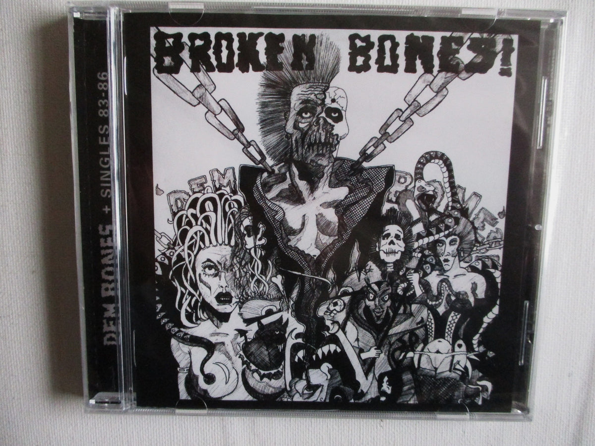BROKEN BONES dem bones + singles CD – Savage Amusement