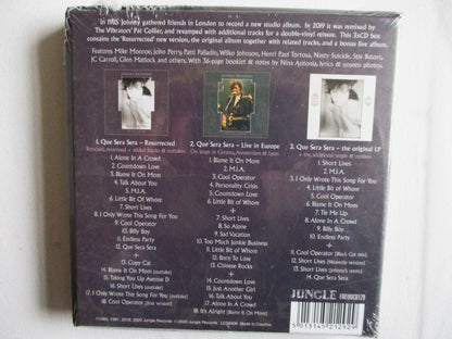 JOHNNY THUNDERS que sera sera 3CD box set (1 only)