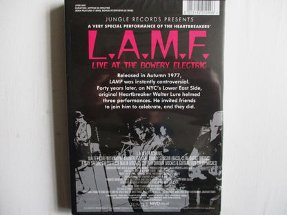 HEARTBREAKERS tribute LAMF live DVD Walter Lure & friends