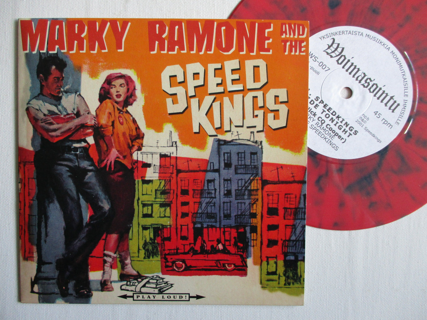 MARKY RAMONE & THE SPEEDKINGS s/t 7" VG+ EX