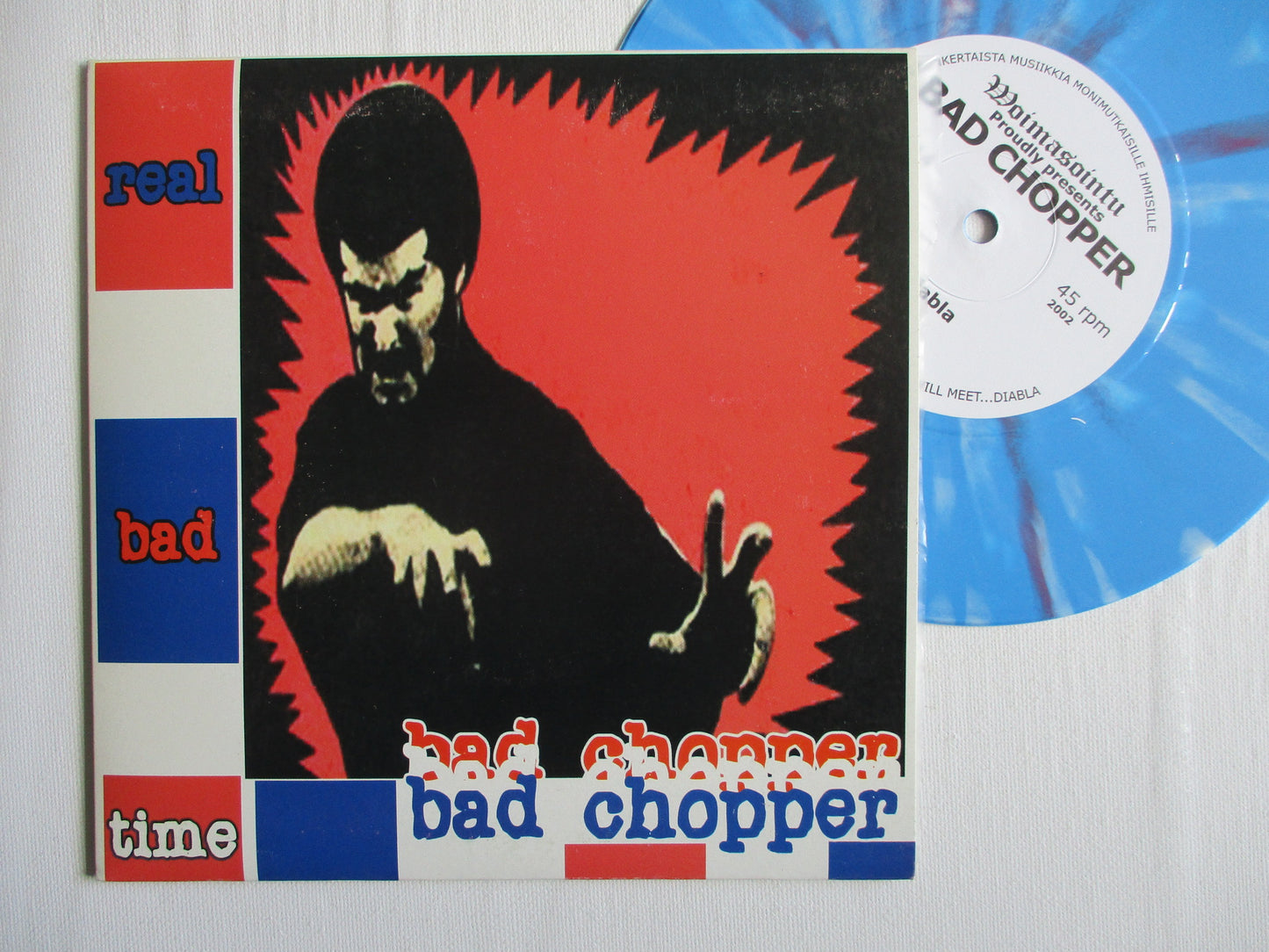 BAD CHOPPER real bad time 7"  (CJ Ramone etc) VG EX