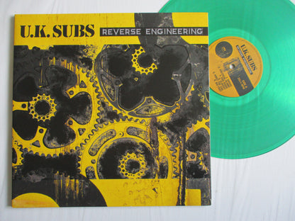 UK SUBS reverse engineering LP EX EX