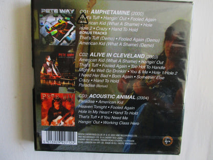 PETE WAY solo albums 3CD box set ONLY £4.99