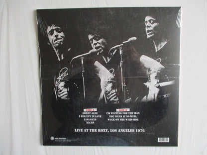 LOU REED live at the roxy LA 1976 LP