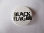 BLACK FLAG punk badge one only