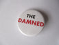 THE DAMNED punk badge