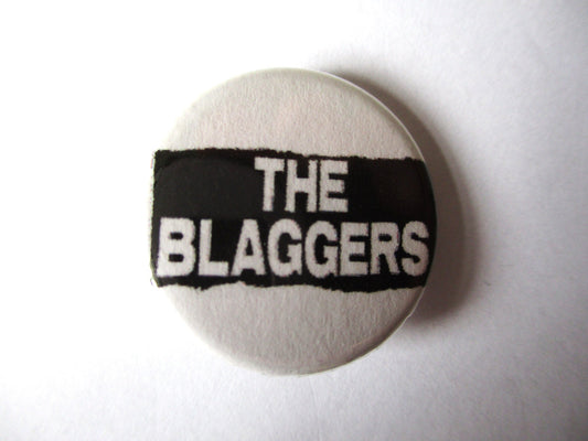 THE BLAGGERS oi! punk badge