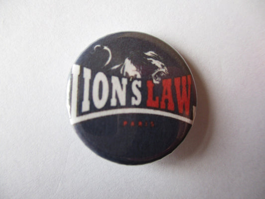 LIONS LAW oi! punk badge