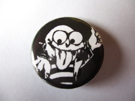 SLOPPY SECONDS punk badge