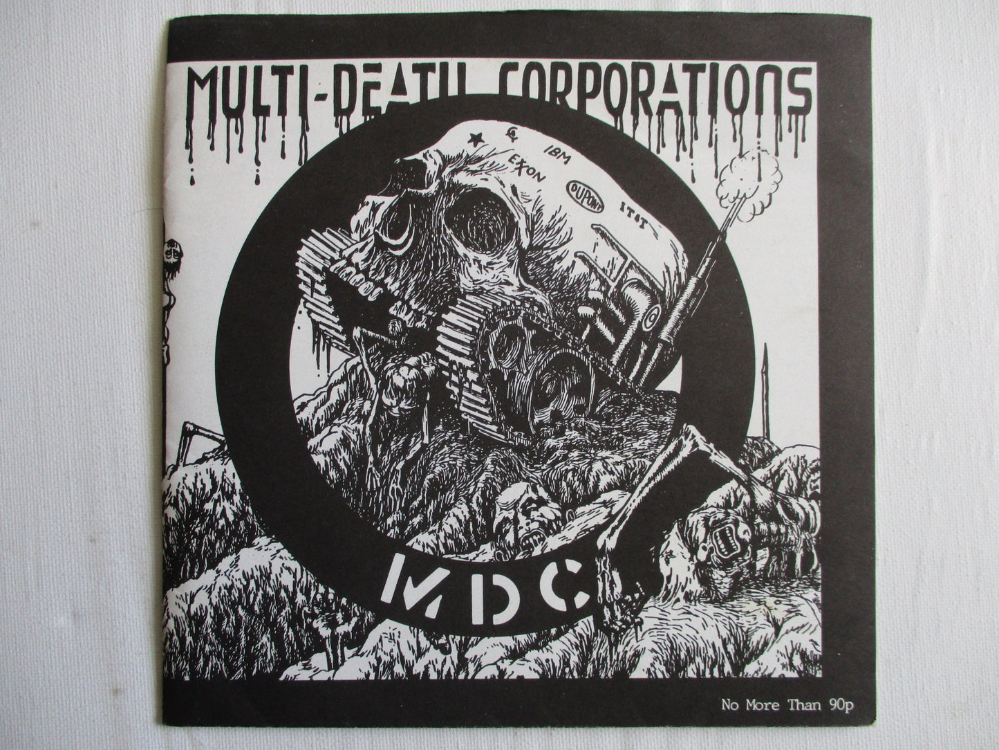MDC multi death corporations 7" EX VG+ Crass