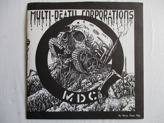 MDC multi death corporations 7" EX VG+ Crass