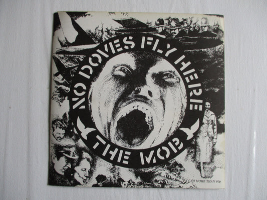 THE MOB no doves fly here 7" EX EX Crass