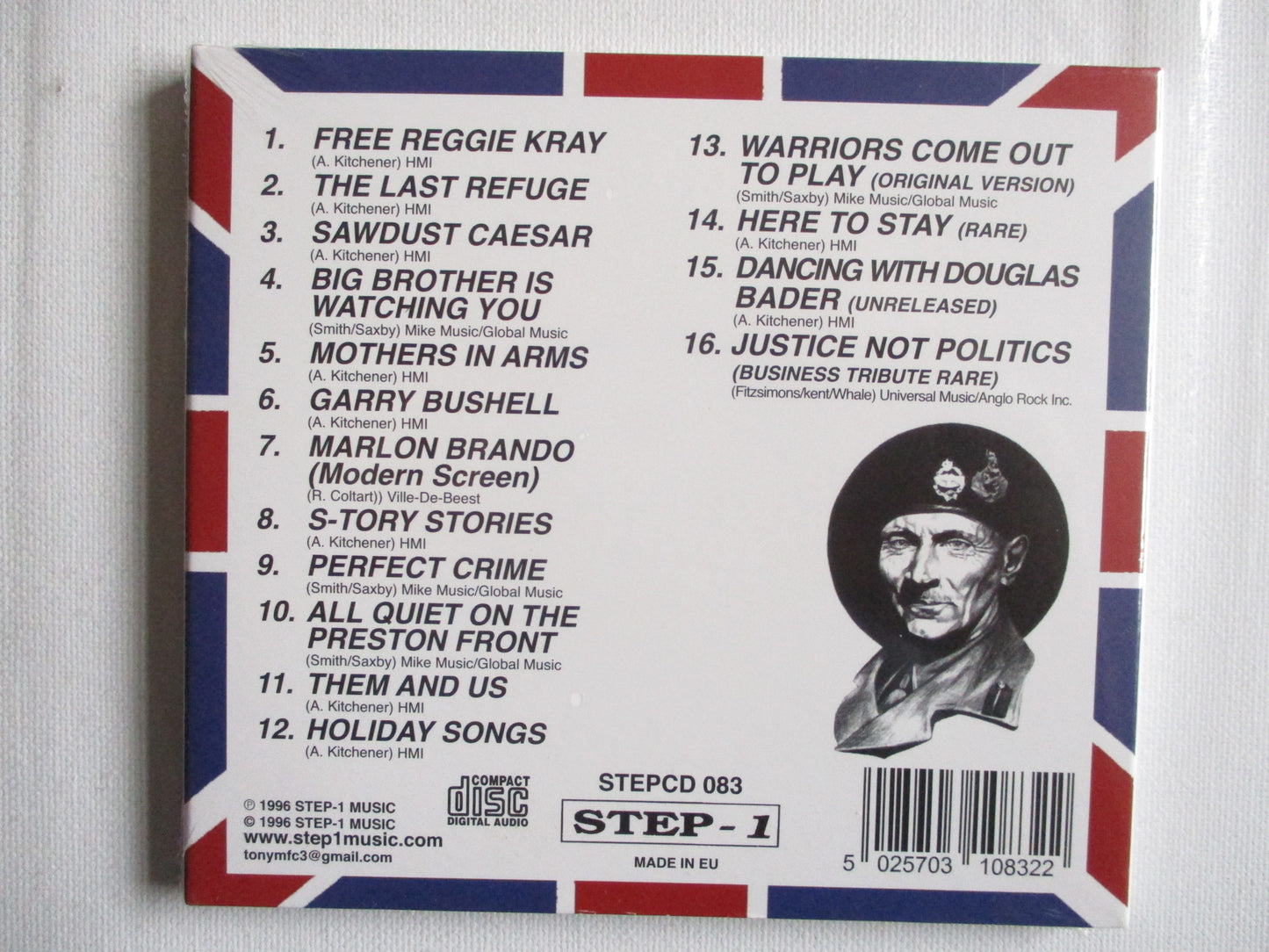 THE WARRIORS the full monty CD digipak last copy