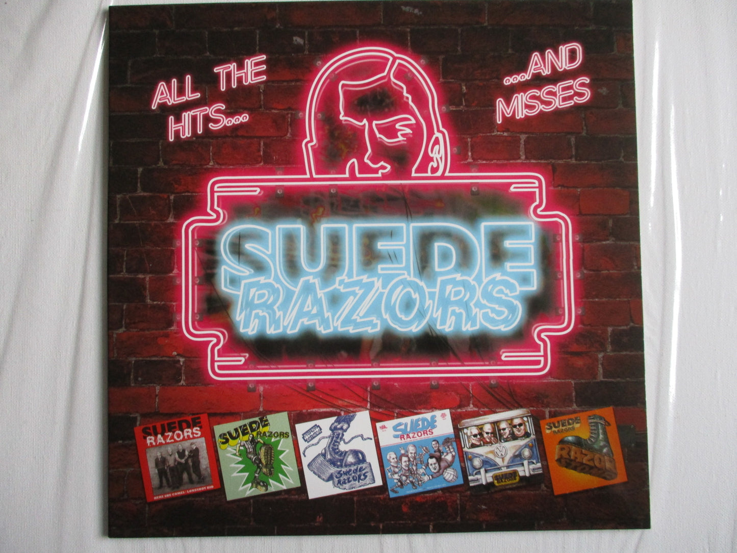 SUEDE RAZORS all the hits & misses LP