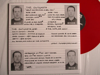 THE OUTCASTS self conscious over you LP