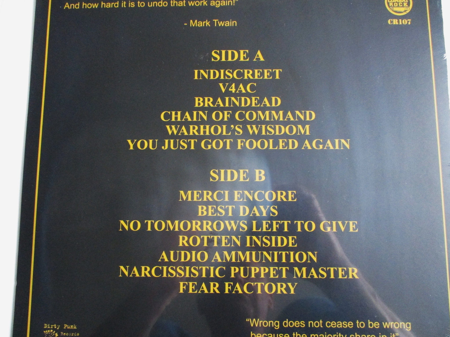 HATEFUL you got fooled again LP
