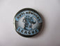 ANTI NOWHERE LEAGUE punk badge (blue logo , 1 only)