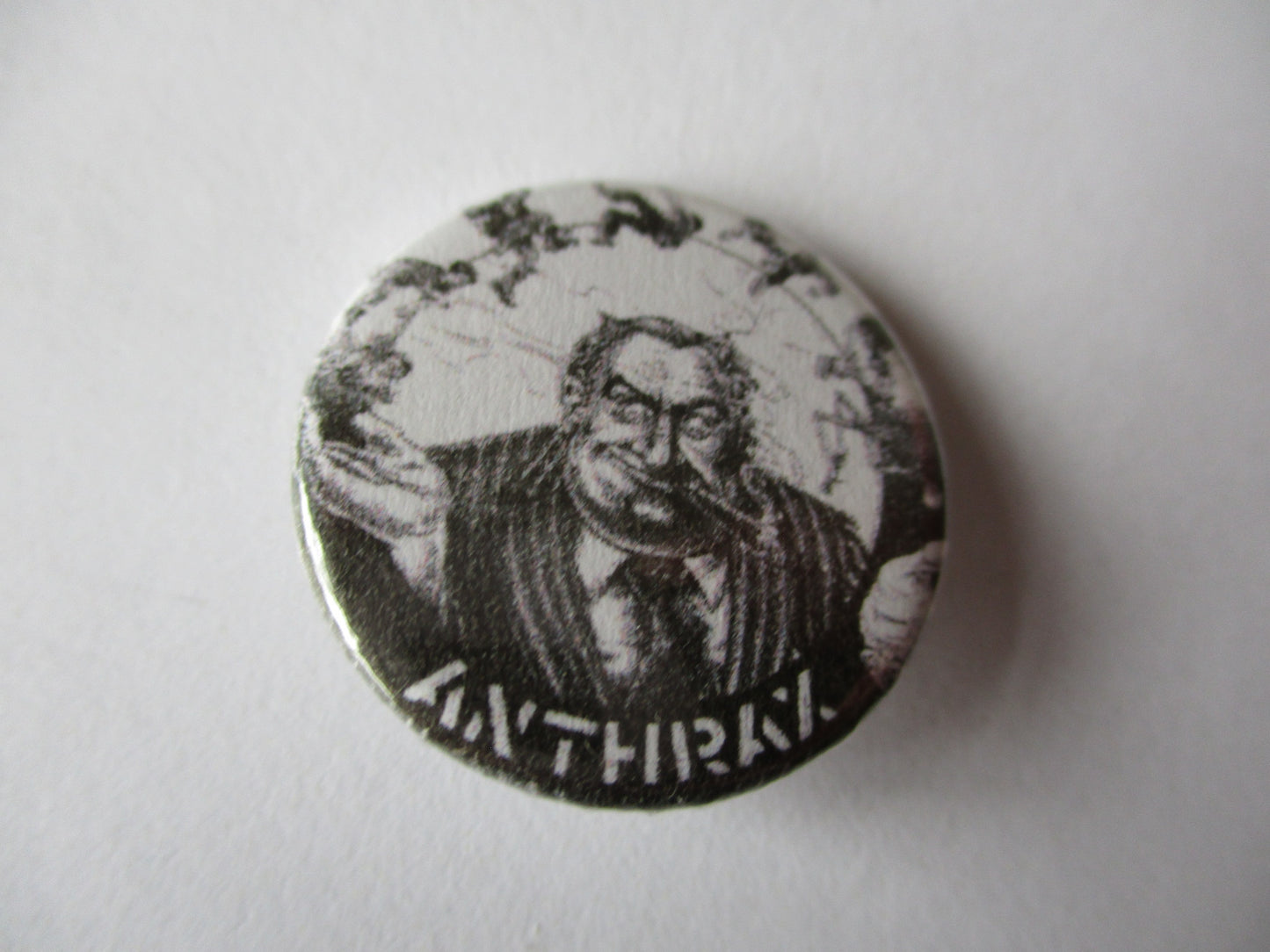 ANTHRAX punk badge