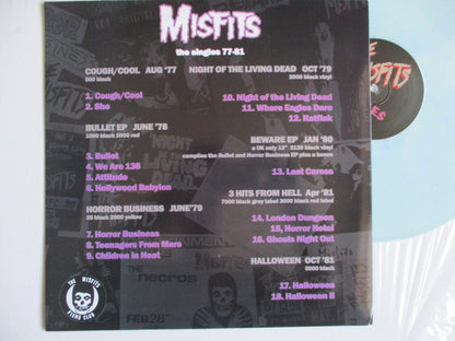 THE MISFITS singles 1977 - 1981 LP