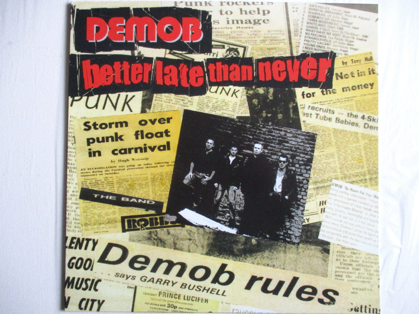 DEMOB better late than never LP