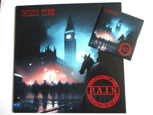 PAIN crisis time LP + CD