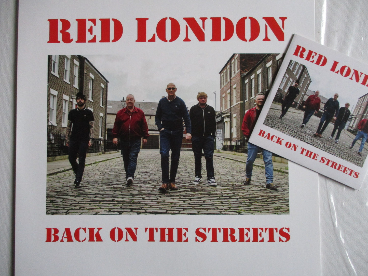 RED LONDON back on the streets LP + CD