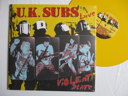 UK SUBS violent state LP