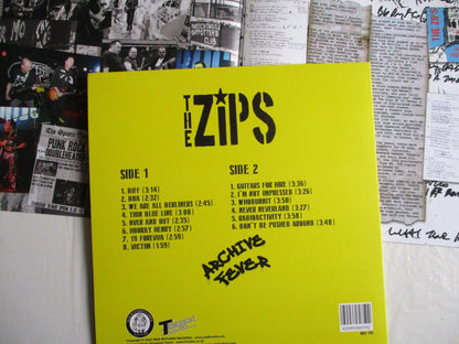 THE ZIPS archive fever LP