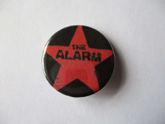 THE ALARM punk badge