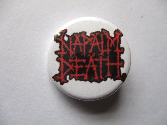 NAPALM DEATH punk badge
