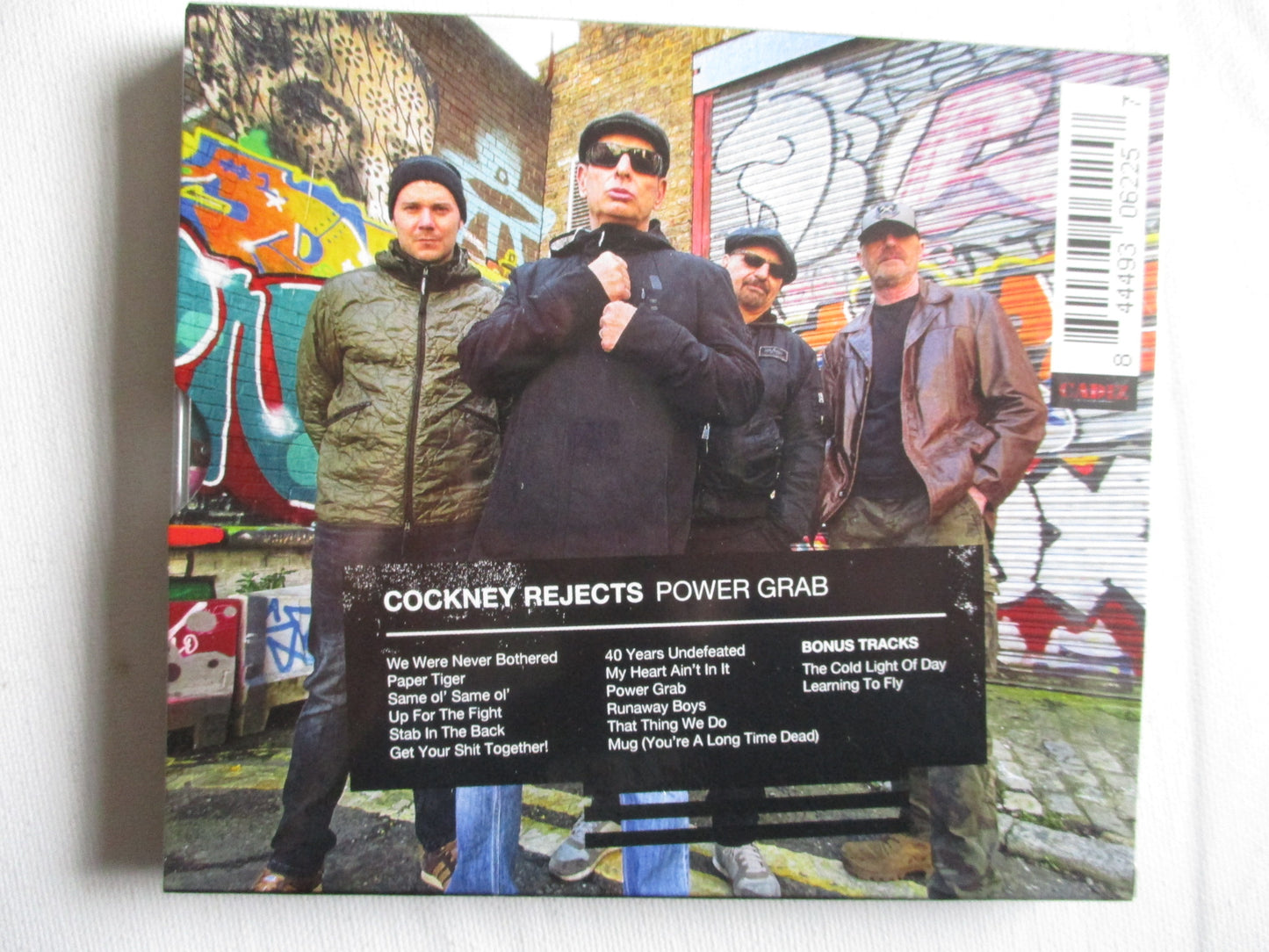 COCKNEY REJECTS powergrab CD