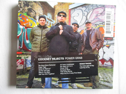 COCKNEY REJECTS powergrab CD