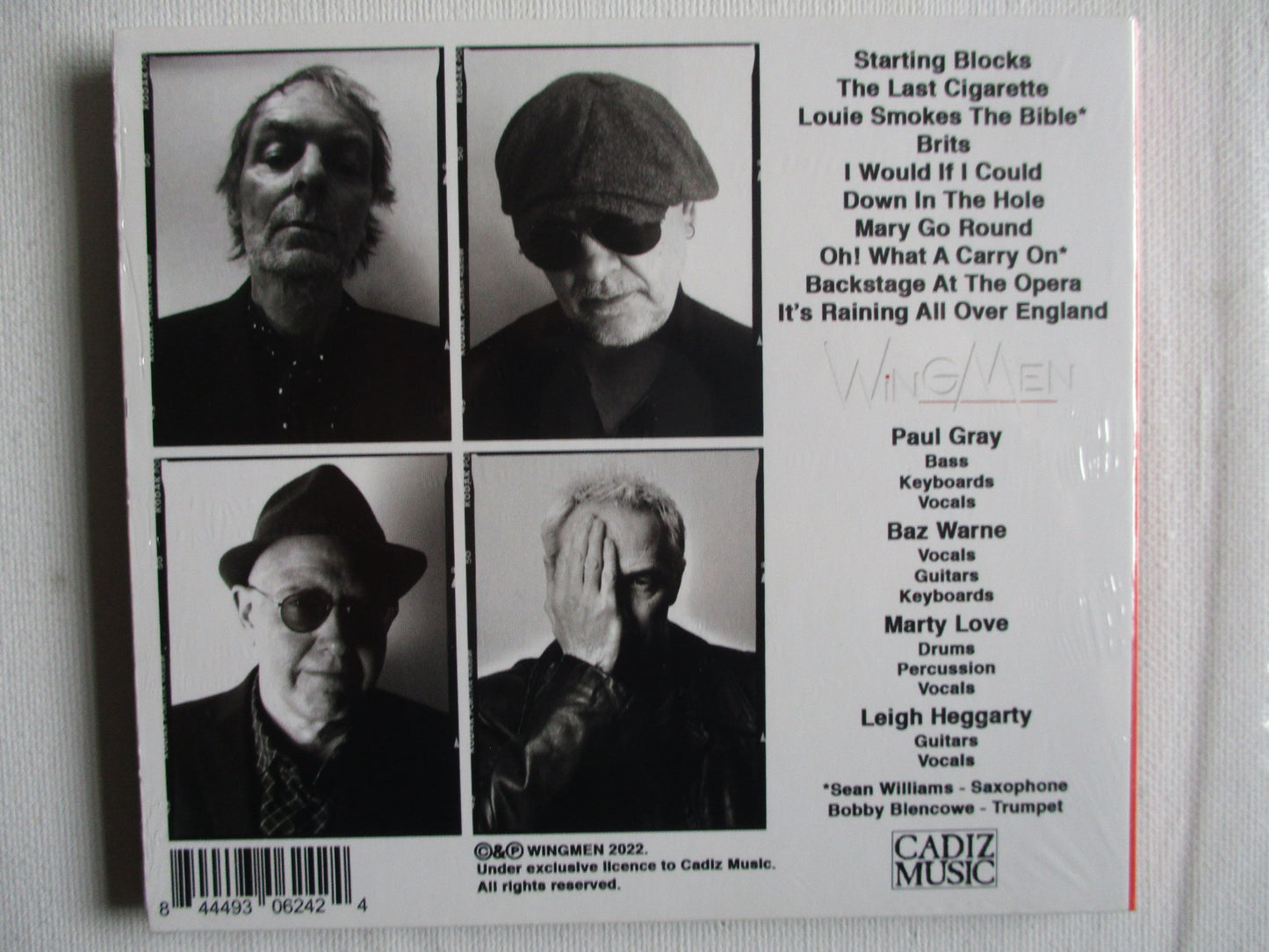 WINGMEN s/t CD ( Damned ,Stranglers , Ruts members)