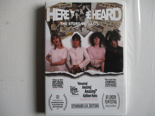 THE SLITS here to be heard DVD