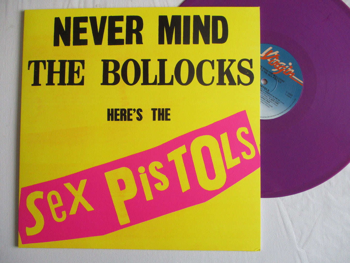 SEX PISTOLS never mind the bollocks LP very few