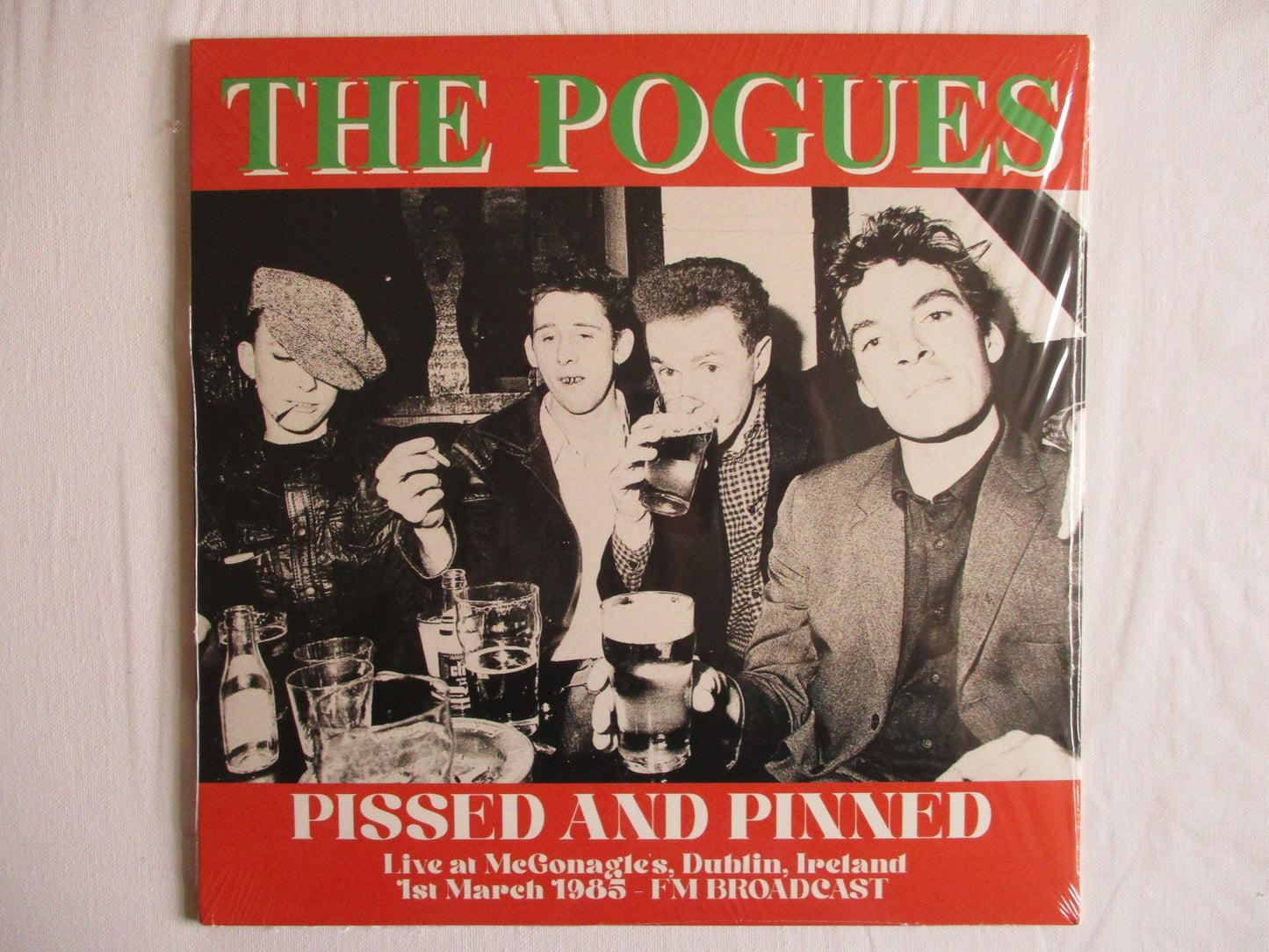 THE POGUES pissed & pinned LP one only