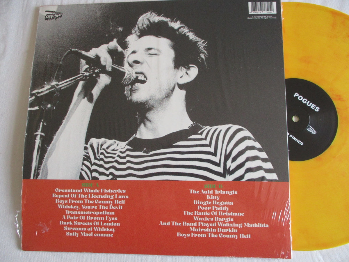 THE POGUES pissed & pinned LP 300 only