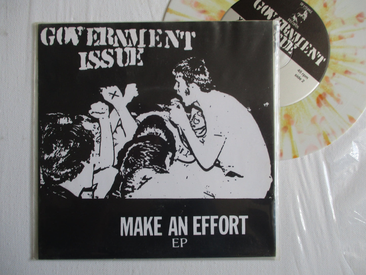 GOVERNMENT ISSUE make an effort 7" VG+ EX