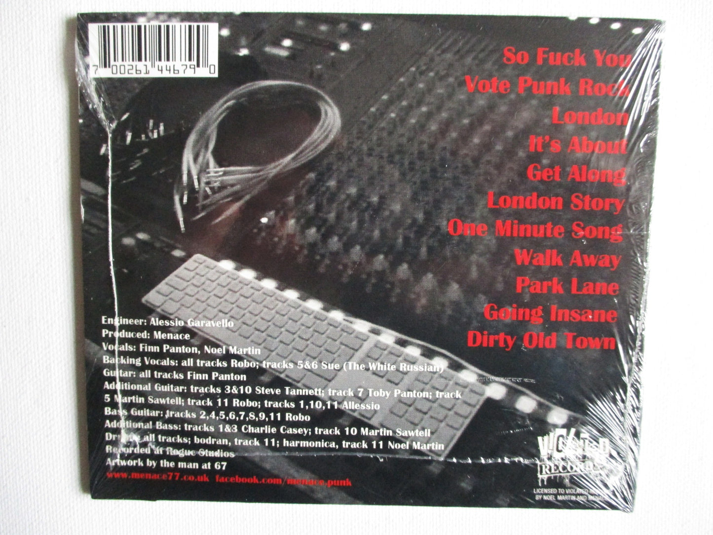 MENACE london stories CD (US import)