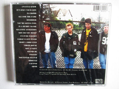 VIOLENT SOCIETY not enjoyin it CD (Casualties style US import)