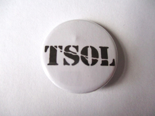 TSOL punk badge *